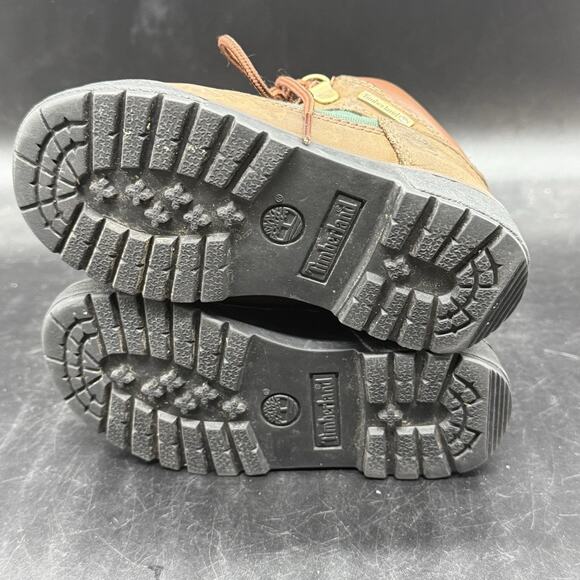 Timberland Baby Toddlers Size 10 Field Boots Brown Green 16837 Beef & Broc - Picture 7 of 7